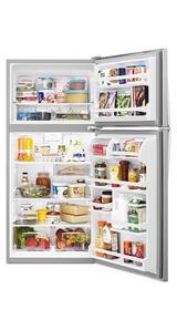 Whirlpool 30" Wide Top-Freezer Refrigerator WRT148FZDM