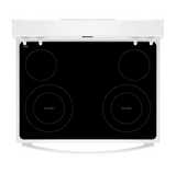 Whirlpool 30-inch Electric Range with Steam Clean WFES3530RW