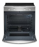 Whirlpool 30-inch Electric Range with No Preheat and Slow Cook Modes WSES3130SS