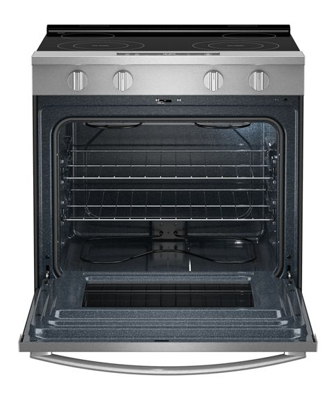 Whirlpool 30-inch Electric Range with No Preheat and Slow Cook Modes WSES3130SS