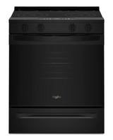 Whirlpool 30-inch Electric Smart Range with Air Cooking Technology and Steam Clean WSES4530TB