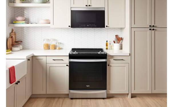 Whirlpool Air Fry Over-the-Range Microwave with Advanced Sensing Technology WMMF7530RZ