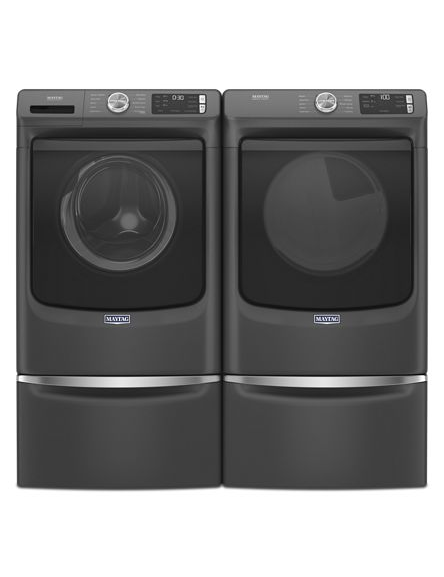 Maytag Front Load Washer with Extra Power and 12-Hr Fresh Spin option - 4.5 cu. ft. MHW5630-Volcano Black