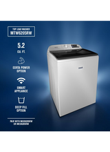 Maytag 5.2 cu. ft. Smart Top Load Washer with Extra Power MTW6205RW
