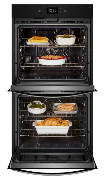 Whirlpool 10.0 Cu. Ft. Double Smart Wall Oven with Air Fry WOED7030PV