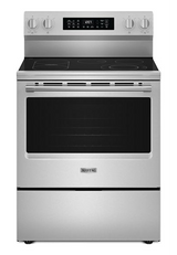 Maytag 30-Inch Wide Electric Range With Grill Mode and No Preheat Air Fry - 5.3 cu. ft. MFES7030SZ