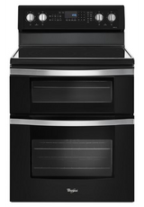 Whirlpool 6.7 Cu. Ft. Electric Double Oven Range with True Convection WGE745C0FE