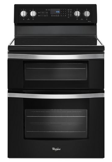 Whirlpool 6.7 Cu. Ft. Electric Double Oven Range with True Convection WGE745C0FE