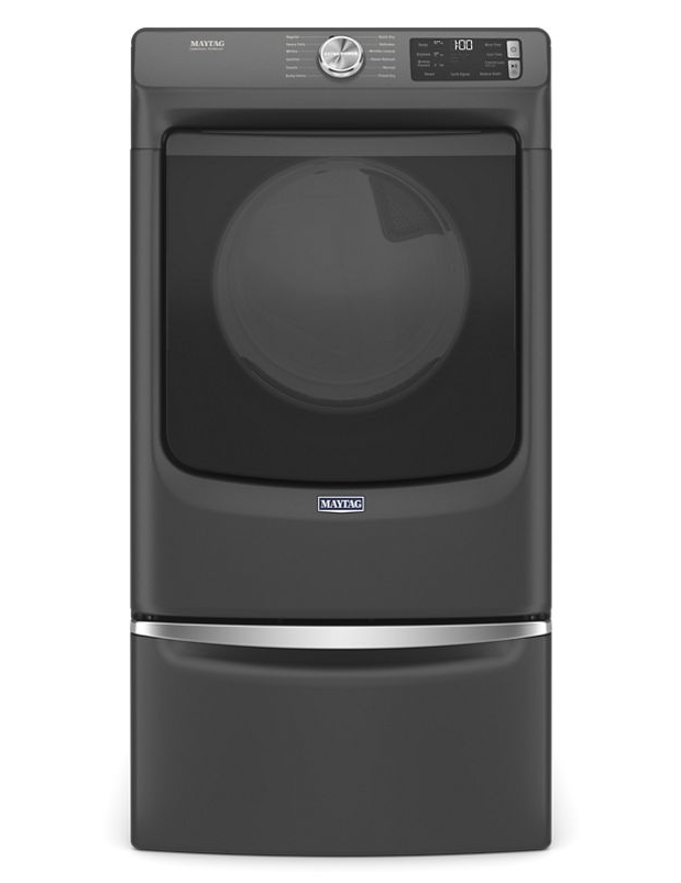 Maytag Front Load Electric Dryer with Extra Power and Quick Dry Cycle - 7.3 cu. ft. MED6630MBK