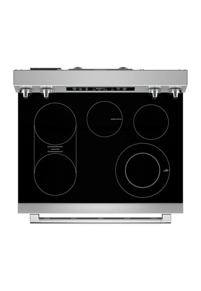 Maytag 30-Inch Wide Electric Range With Grill Mode and No Preheat Air Fry - 5.3 cu. ft. MFES7030SZ