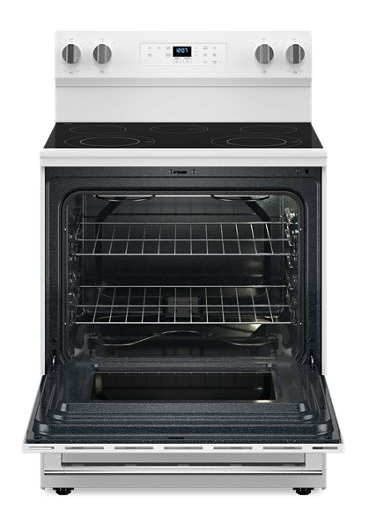 Maytag 30-Inch Wide Electric Range With Steam Clean - 5.3 cu. ft. MFES4030RW