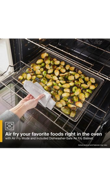 Whirlpool 10.0 Cu. Ft. Double Smart Wall Oven with Air Fry WOED7030PV