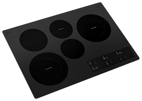 Whirlpool 30-inch Electric Ceramic Glass Cooktop with Two Dual Radiant Elements WCE97US0KB