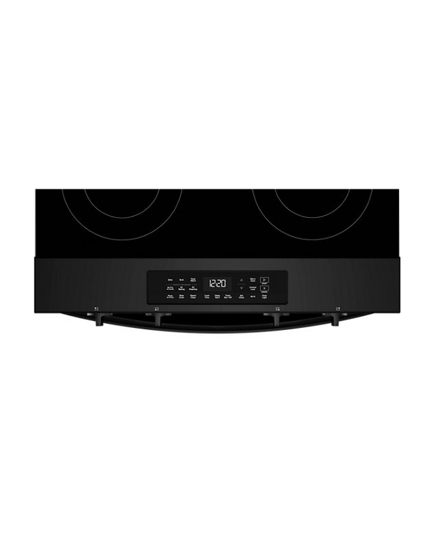 Whirlpool 30-inch Electric Smart Range with Air Cooking Technology and Steam Clean WSES4530TB