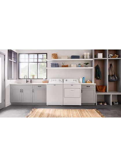 Maytag Top Load Gas Wrinkle Prevent Dryer - 7.0 cu. ft. MGD4005SW