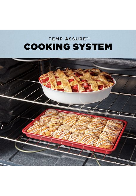Amana® 30-Inch Electric Range with Extra-Large Oven Window AFCS2530TW