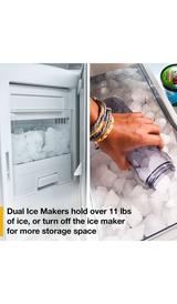 Whirlpool 36-Inch French Door Refrigerator with Dual Ice Makers - 30 cu. ft. WRFF3736SV