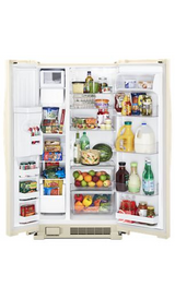 Whirlpool 36-inch Wide Side-by-Side Refrigerator - 24 cu. ft. WRS315SDHT