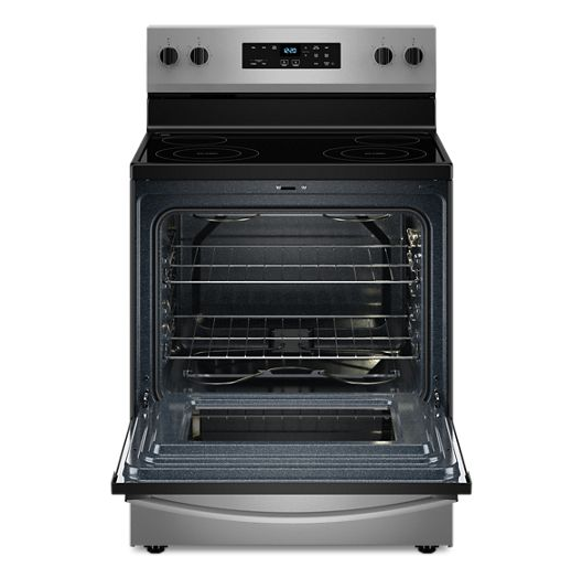 Whirlpool 30-inch Electric Range with No Preheat Mode WFES3030RS