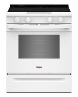Whirlpool 30-inch Electric Smart Range with Air Cooking Technology and Steam Clean WSES4530TW