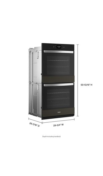 Whirlpool 10.0 Cu. Ft. Double Smart Wall Oven with Air Fry WOED7030PV