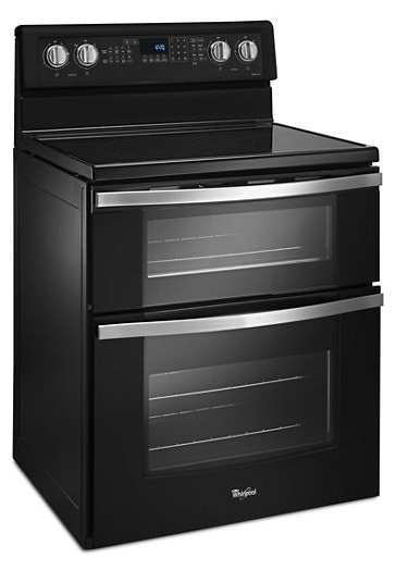 Whirlpool 6.7 Cu. Ft. Electric Double Oven Range with True Convection WGE745C0FE