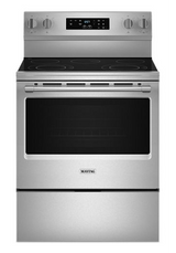 Maytag 30-Inch Wide Electric Range With Steam Clean - 5.3 cu. ft. MFES4030RS