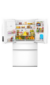 Whirlpool® 29 Cu. Ft. Family-Sized Capacity French Door Refrigerator with Flexible Temperature Drawer WRMF3636SW
