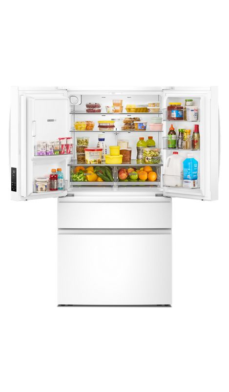 Whirlpool® 29 Cu. Ft. Family-Sized Capacity French Door Refrigerator with Flexible Temperature Drawer WRMF3636SW