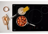 Whirlpool 30" Intelligent Induction Cooktop with Temp Cook™ Technology and WipeClean™ Coating WCIT7530SB