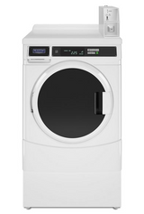 Whirlpool 27" Commercial Gas Front-Load Dryer Featuring Factory-Installed Coin Drop with Coin Box CGD9150GW