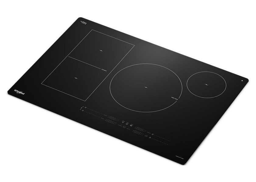 Whirlpool 30" Intelligent Induction Cooktop with Temp Cook™ Technology and WipeClean™ Coating WCIT7530SB