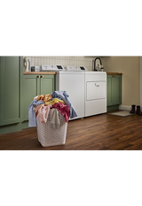 4.3 Cu. Ft. Whirlpool® Top Load Impeller Washer with Quick Wash Cycle and Soft Close Glass Lid WTW4300SW