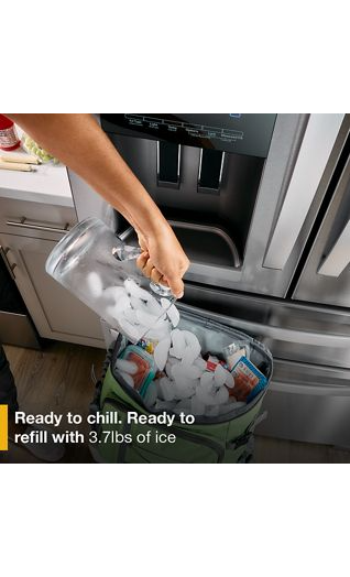 Whirlpool® 36-Inch Wide French Door Bottom Mount Refrigerator WRMF3636RW