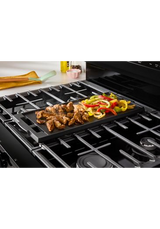 Whirlpool 30-inch Gas Range with Air Cooking Technology, No Preheat Air Fry and Air Baking and Self Clean WFGS5030RB