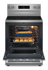 Maytag 30-Inch Wide Electric Range With Steam Clean - 5.3 cu. ft. MFES4030RS