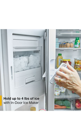 Whirlpool® 29 Cu. Ft. Family-Sized Capacity French Door Refrigerator with Flexible Temperature Drawer WRMF3636SW