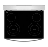 Whirlpool 30-inch Electric Range with Steam Clean WFES3530RS