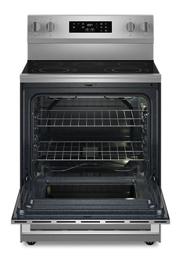 Maytag 30-Inch Wide Electric Range With Steam Clean - 5.3 cu. ft. MFES4030RS