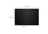 Whirlpool 30" Intelligent Induction Cooktop with Temp Cook™ Technology and WipeClean™ Coating WCIT7530SB
