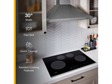Whirlpool 30-Inch Induction Cooktop WCI55US0JS