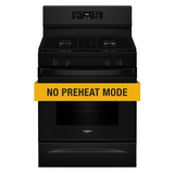 Whirlpool 30-inch Self Clean Gas Range with No Preheat Mode WFGS3530RB