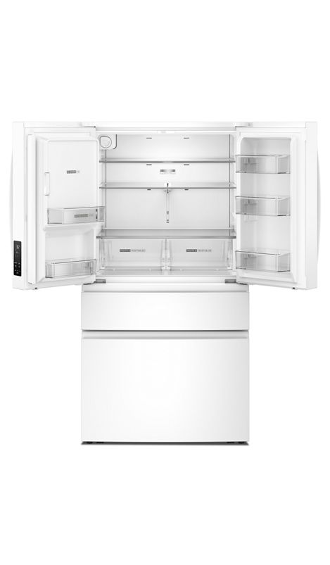 Whirlpool® 29 Cu. Ft. Family-Sized Capacity French Door Refrigerator with Flexible Temperature Drawer WRMF3636SW