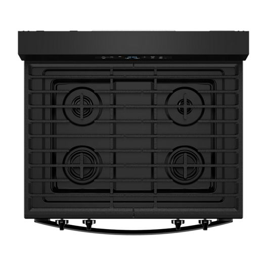 Whirlpool 30-inch Self Clean Gas Range with No Preheat Mode WFGS3530RB