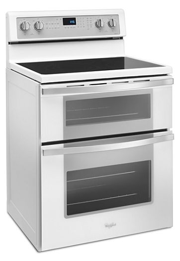 Whirlpool 6.7 Cu. Ft. Electric Double Oven Range with True Convection WGE745C0FH