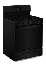 Whirlpool 30-inch Gas Range with Air Cooking Technology, No Preheat Air Fry and Air Baking and Self Clean WFGS5030RB