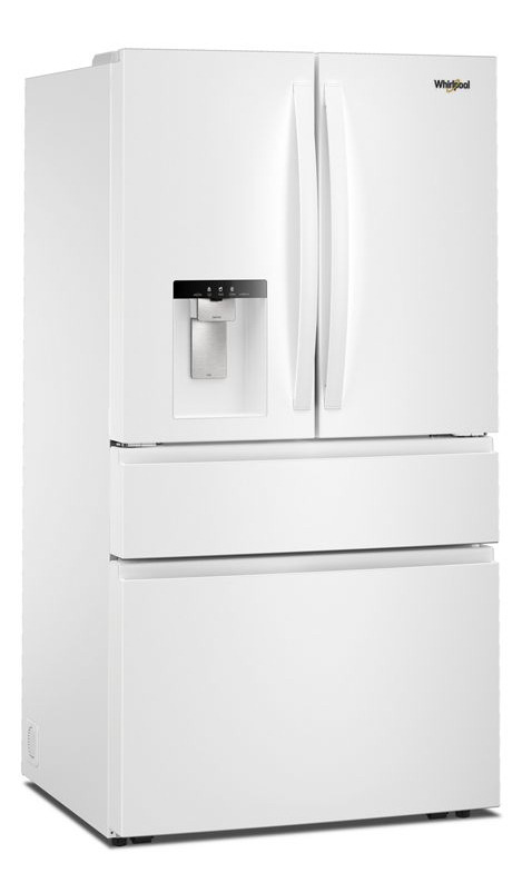 Whirlpool® 29 Cu. Ft. Family-Sized Capacity French Door Refrigerator with Flexible Temperature Drawer WRMF3636SW