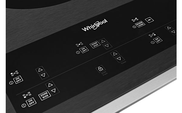 Whirlpool 36-inch Electric Ceramic Glass Cooktop with Triple Radiant Element WCE97US6KS