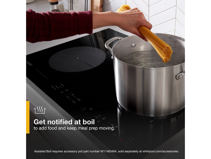 Whirlpool 30-Inch Induction Cooktop WCI55US0JS