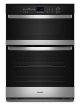 Whirlpool 6.4 Total Cu. Ft. Combo Self-Cleaning Wall Oven WOEC3030LS